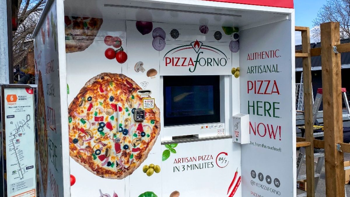 There's A 24-Hour Pizza Vending Machine In Houston - Secret Houston